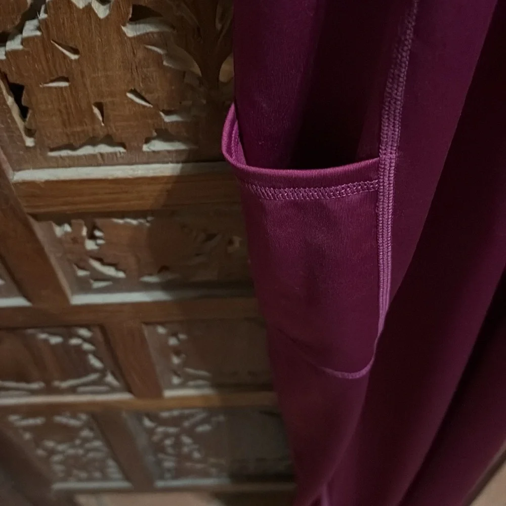 J. Dow Fitness Jumpsuit with Chest Support Cups and Side Pockets - Picture 4 of 5